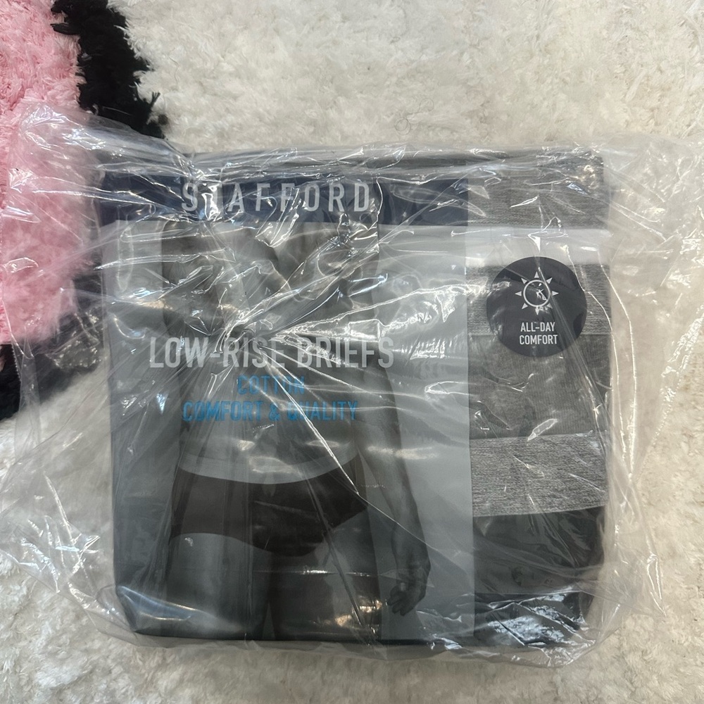 Stafford Gray Low Rise Briefs